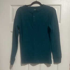 Falls Creek Teal Knit Top